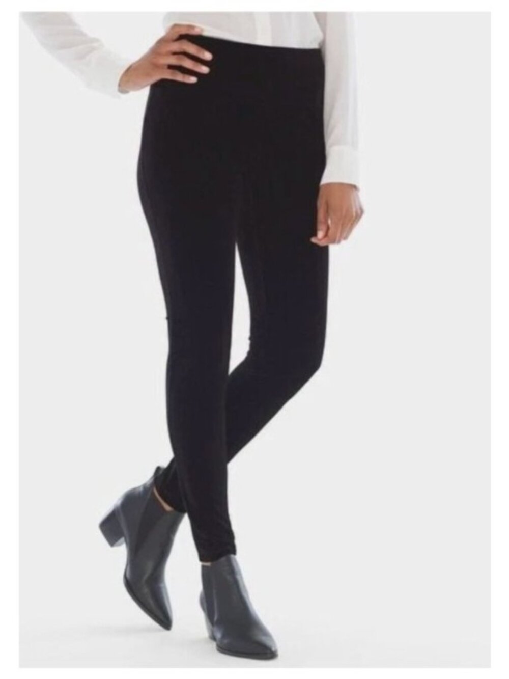Soma Smoothing Velvet black Leggings - Size Small Regular